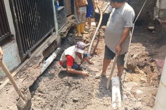 Perumda Tirtawening Kota Bandung Tengah Teliti Penyebab Tanah Amblas di Sadang Serang Bandung