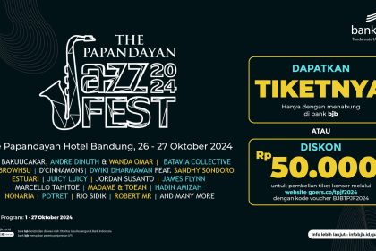 Dukung The Papandayan Jazz Fest 2024, bank bjb