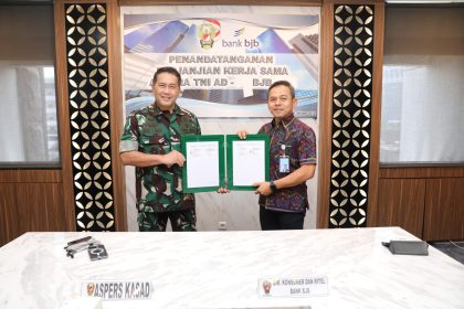 bank bjb Perkuat Kolaborasi dengan TNI AD Kerjasama Kredit Ritel