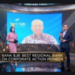 bank bjb Raih Penghargaan Best Regional Bank on Corporate Action Pioneer