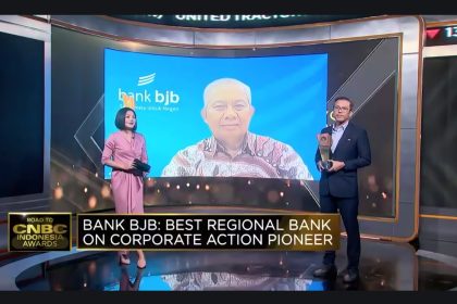bank bjb Raih Penghargaan Best Regional Bank on Corporate Action Pioneer